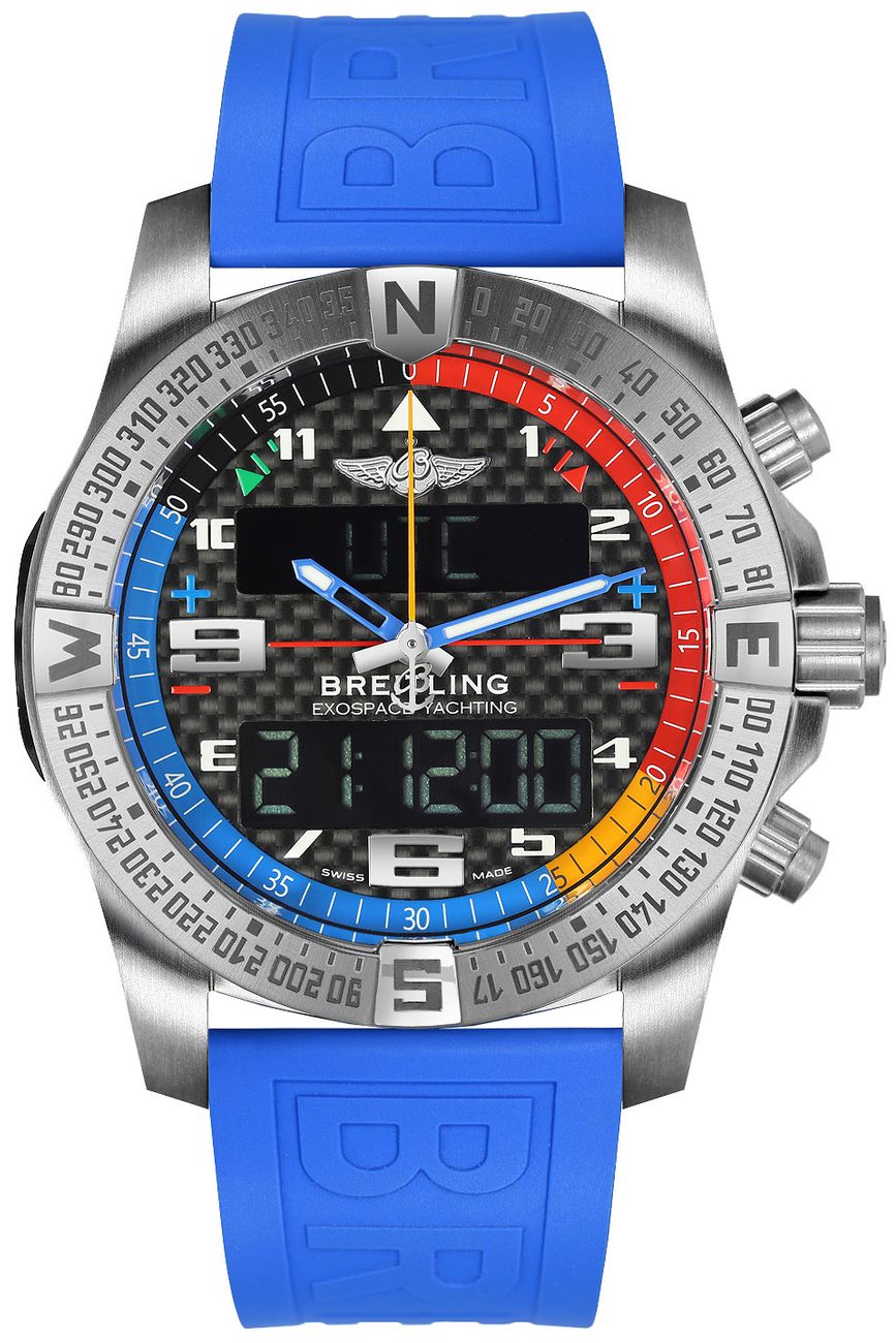 fake Breitling Exospace B55 Yachting Men's Sport Watch EB5512221B1S1
